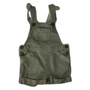 Artisan NY baby overall shorts.  Size 18M